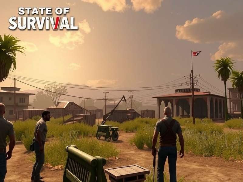 State of Survival गेम में बेस और हीरो की छवि