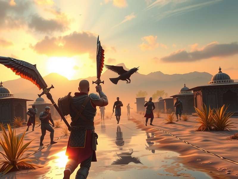 State of Survival: Last Warrior Online गेमप्ले दृश्य - हीरो और ज़ोंबी के बीच युद्ध