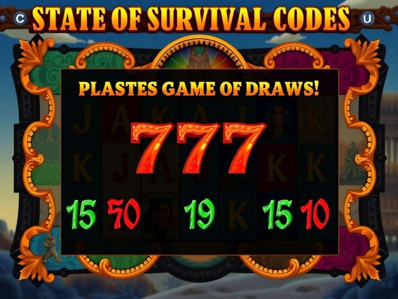 State of Survival 777 ड्रॉ इवेंट इन-गेम स्क्रीनशॉट