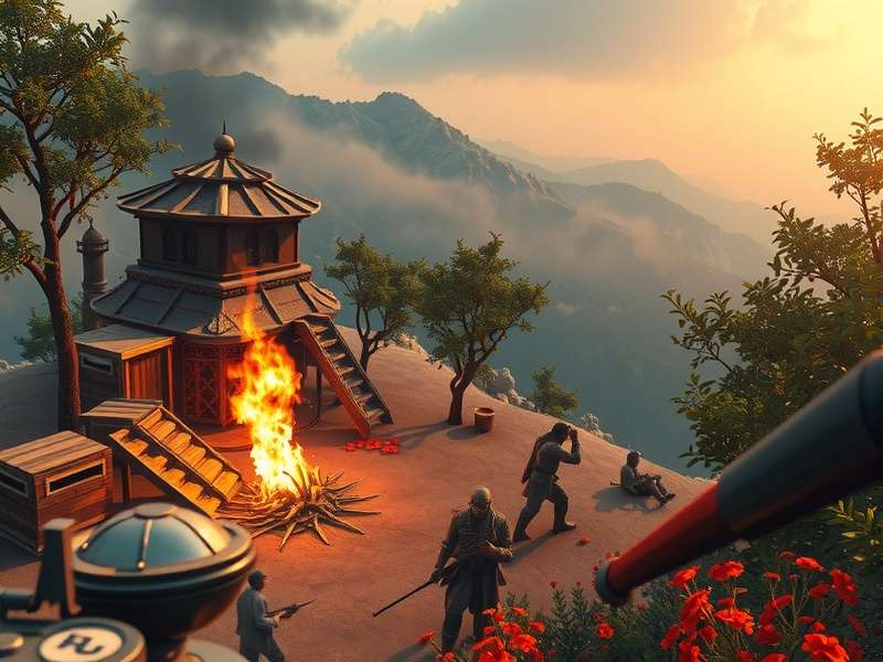 State of Survival गेम में PvP युद्ध रणनीति और बेस हमले का दृश्य