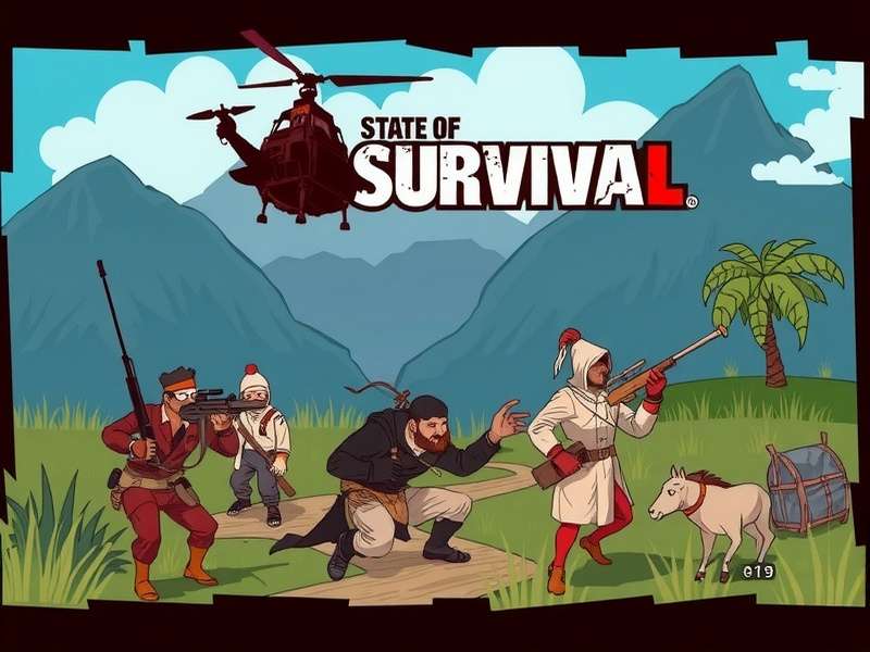 State of Survival प्रोमो कोड्स की छवि जिसमें विभिन्न इनाम दिखाए गए हैं