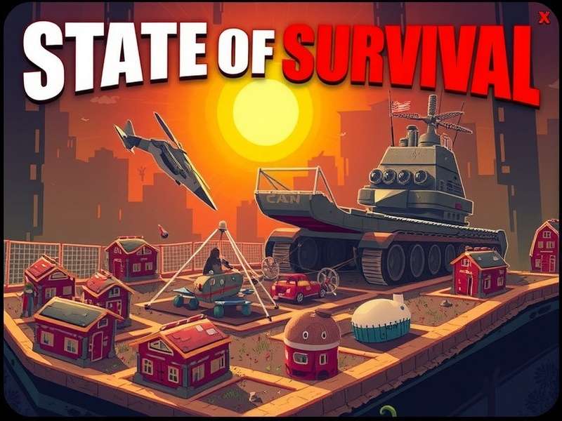 State of Survival gameplay screenshot showing heroes fighting zombies