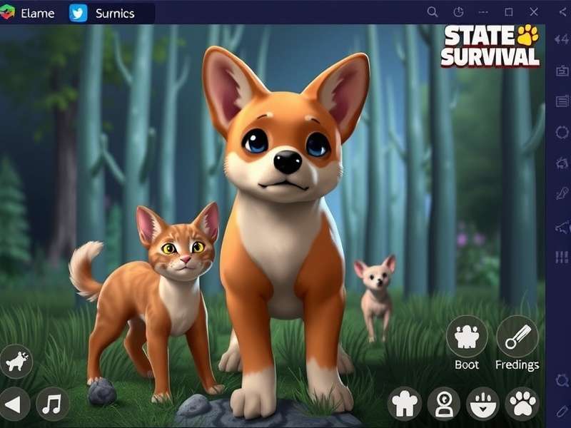 State of Survival Pet Breeding Interface showing various pets and stats