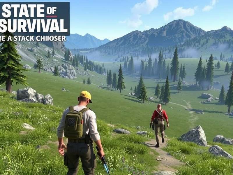 State of Survival Game Scene showing heroes and base