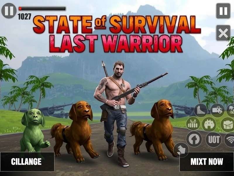 State of Survival Last Warrior Android gameplay showing hero interface and combat