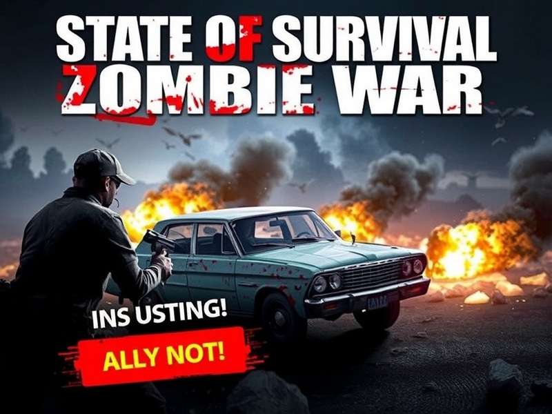 State Of Survival Zombie War gameplay with heroes and zombies