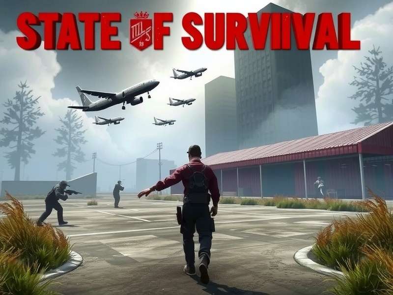State of Survival Game Walkthrough 2025 - Hero banner showing zombie survival gameplay