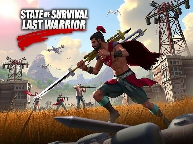 State of Survival Last Warrior Online gameplay overview showing zombie apocalypse strategy