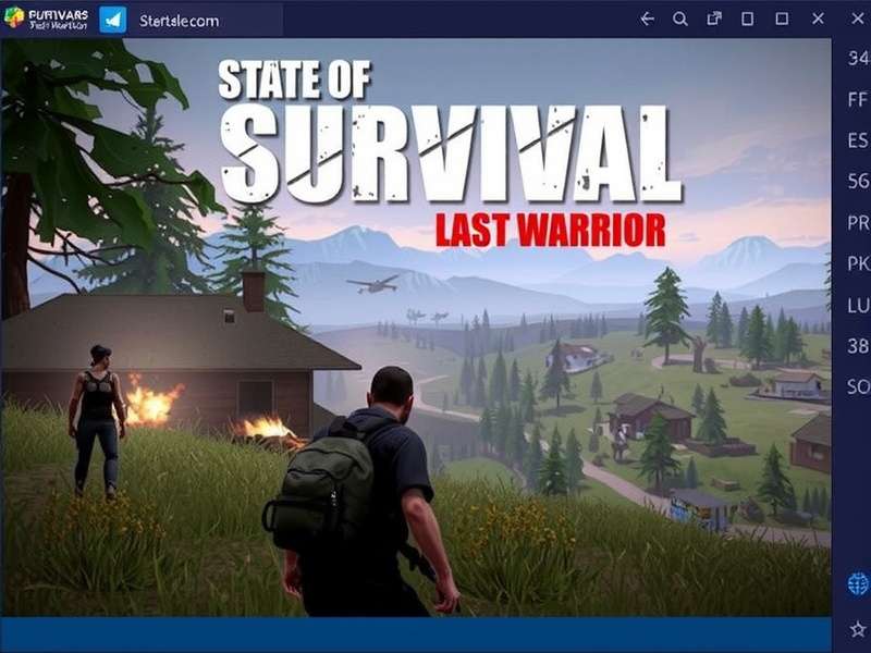 State of Survival Last Warrior Review – Hero Battle Scene in the Wasteland