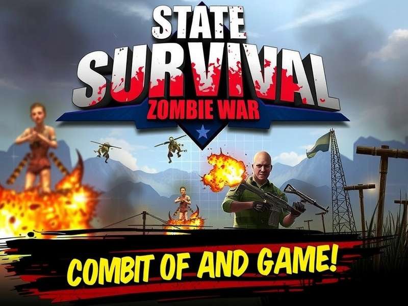 State Of Survival Zombie War PC gameplay screenshot with heroes and zombies